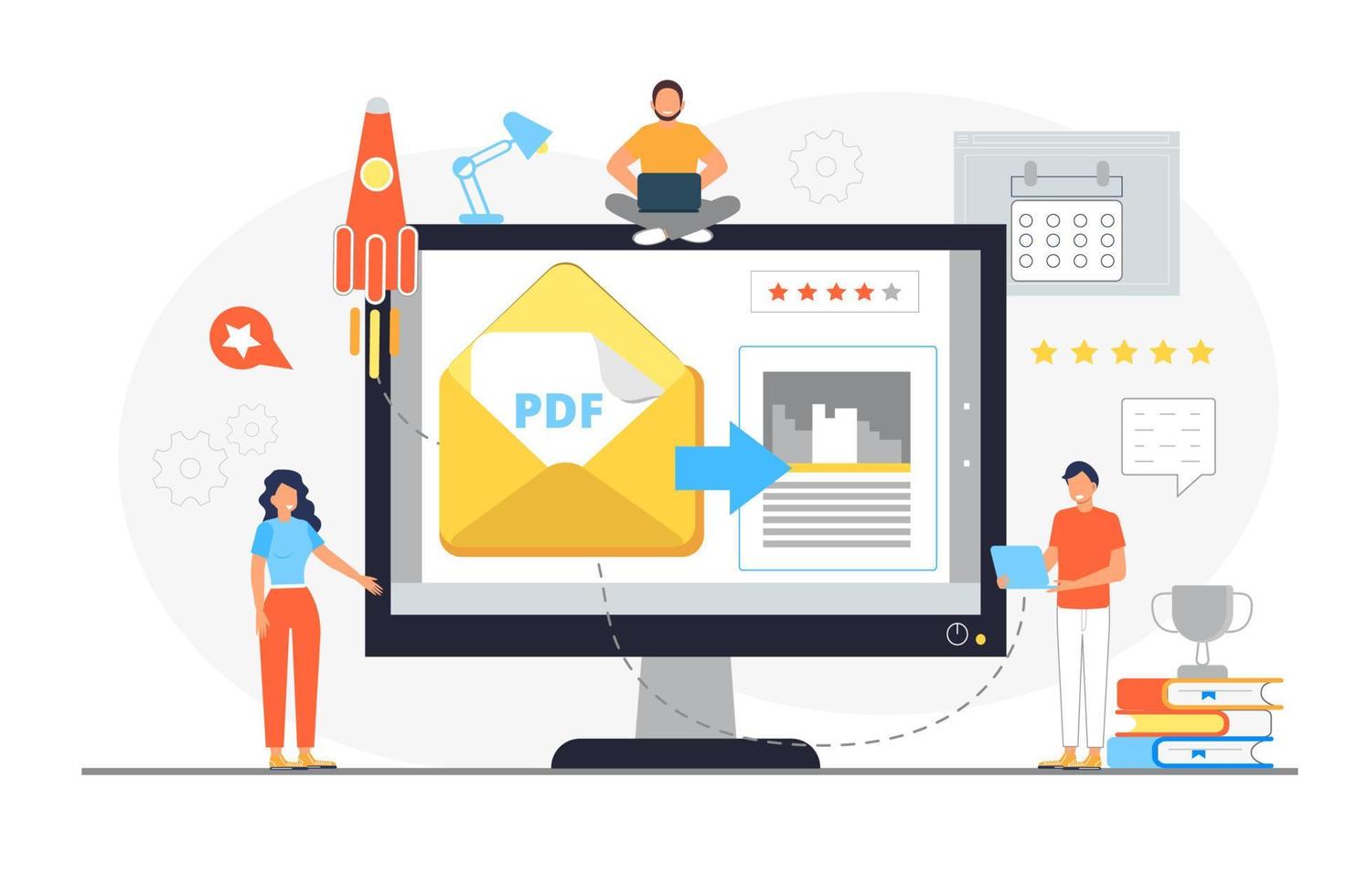 Author Workflow Illustration
